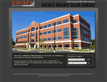 Tablet Screenshot of kinsleyproperties.com